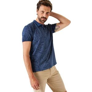Garcia R41222_Men Polo ss, marineblauw, S