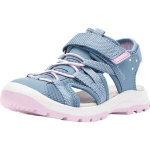 Superfit Tornado Light Sandalen voor meisjes, Blauw roze 8010, 32 EU Weit