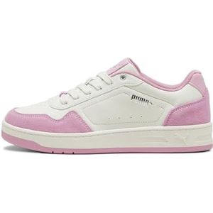 PUMA Court Classy Sd Sneakers voor dames, Vapor Gray Mauved Out PUMA Zilver, 40.5 EU