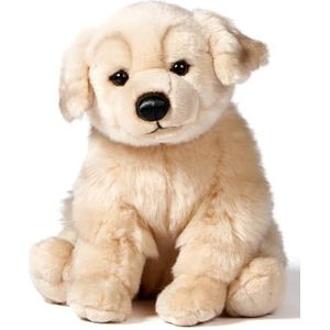 Uni-Toys - Golden Retriever, zittend - 25 cm (hoogte) - pluche hond - pluche dier, knuffeldier