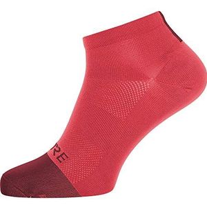GORE WEAR M Light Short Sokken, uniseks, hibiscus-roze/kastanje-rood, XL, 100233