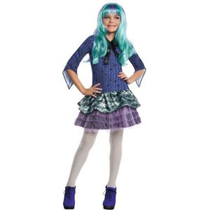 Robijnen Monster High Twyla kostuum voor meisjes kinderen 3-4 jaar 886704-S paars