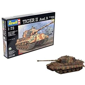 1:72 Revell 03129 Tiger II Ausf.B Tank Plastic Modelbouwpakket
