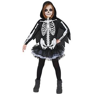 Lady Skeletrina Skeleton costume disguise fancy dress girl (Size 7-10 years)