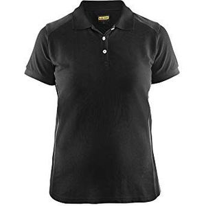 Blaklader 339010509998M dames polo shirt, zwart/donkergrijs, maat M