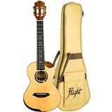 Flight Music Ukeleles Victoria Tenor-elektrische ukelele - actieve pick-up