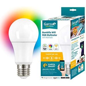 Garza Smart Bulb RGB LED lamp, 9 W, wit, 70 x 135 mm