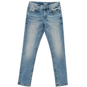 s.Oliver Regular Fit jeans, normale pasvorm voor kinderen en jongens, Blauw, 164 slank