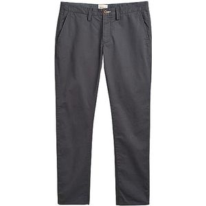 GANT Slim keperbinding chino's, antraciet, 40W x 30L