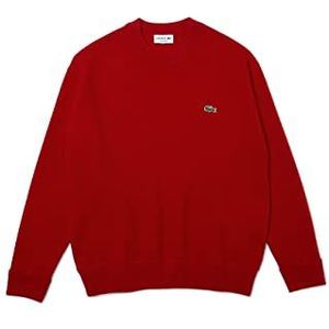 Lacoste AH0532 trui, rood, normale lengte voor heren
