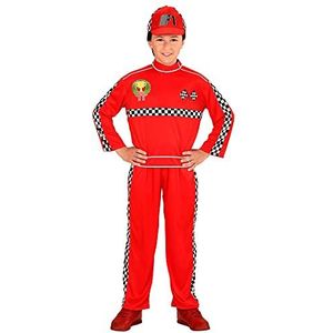 Widmann 72887 - Racing Piloot Kostuum voor kind, top, broek en pet, carnaval, themafeest