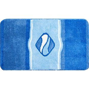 Grund Badmat, Ultrazacht en absorberend, Antislip, 5 jaar garantie, JEWEL, Badmat 60x100 cm, blauw