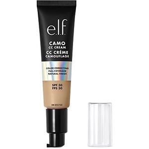 e.l.f. Camo CC Cream | Kleurcorrigerende foundation met medium tot volledige dekking en SPF 30, Light 205 N, 30 g