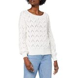 ONLY Dames Onlbrynn Life Structure L/S Pul KNT Noos Pullover, cloud dancer, S