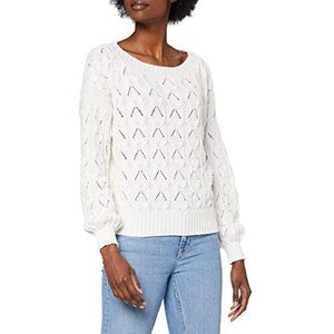 ONLY Dames Onlbrynn Life Structure L/S Pul KNT Noos Pullover, cloud dancer, XS