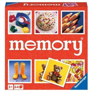 Ravensburger Junior Memory - Geheugenspel voor het hele gezin | 2-8 spelers vanaf 3 jaar