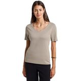 Street One - T-shirt - Zwart - Katoen/Modal