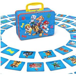 PAW Patrol - Memo-spel met draagbaar mini-opbergblik