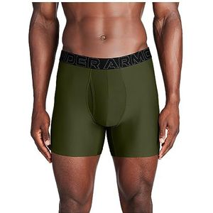 Under Armour Tech Korte boxer voor heren, 15 cm binnenbeenlengte, de hele dag comfort en ultrazacht, 1 stuk