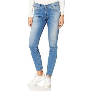 Replay Damesjeans New Luz Skinny-Fit met Power Stretch, lichtblauw 506, 23W / 32L