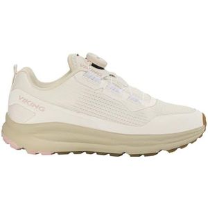 Viking Dames Motion Low Boa W wandelschoen, crème licht roze, 4 UK, Crème Licht Roze, 37 EU