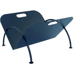 Houten mand, 42 x 43 x 25 cm, zwart