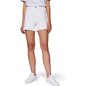 Mavi Millie Shorts voor dames, Wit 90s Str, 30W Kort