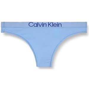 Calvin Klein Dames string LV00QD5292 Thong, blauw (Frozen Fjord), M, Blauw (Frozen Fjord), M