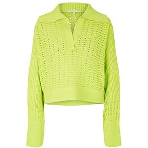 TOM TAILOR Denim Dames trui 1035410, 24702 - Neon Lime, M