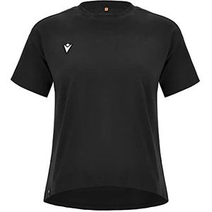 Macron Athleisure Scd Fuerteventura Over T-Shirt Black SS Wmn T-Shirt Dames