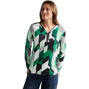 Cecil TOS Geometric Tunic, Easy Green, XS