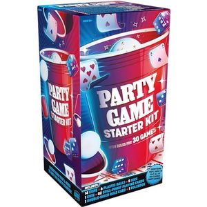 Goliath Party Game Starter Kit, Spellencollectie geschikt voor Personen vanaf 18 Jaar, Partyspel, alles wat je nodig hebt voor een Leuk Feestje met Spelletjes