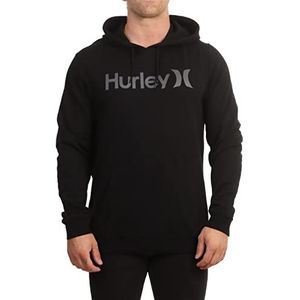 Hurley Men's Heren One and Only Solid Summer Pullover Hoodie, zwart, S