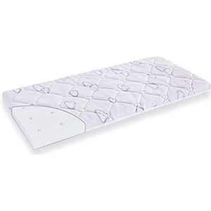 Träumeland T030531 - matras Sleepy voor wieg, afmeting 50 x 100 cm, vierkant