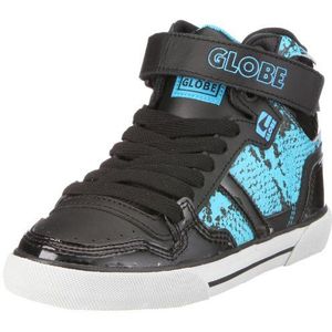 Globe GBSUPV Superfly-Vulcan, uniseks sneakers voor volwassenen, Zwart Black Hawaiian Ocean Snake, 43 EU