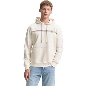 TOM TAILOR Denim Sweatshirt voor heren, 10348 - Gardenia White, L