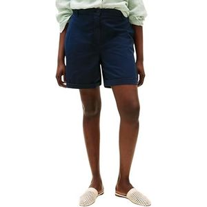 Tommy Hilfiger - CRV CO Blend GMD - Chino Short - Blauw - Dames