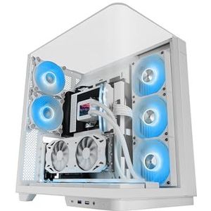 Mars Gaming - MC-INFINIO - PC Behuizing - Zwart - Glas - ARGB Ventilatoren