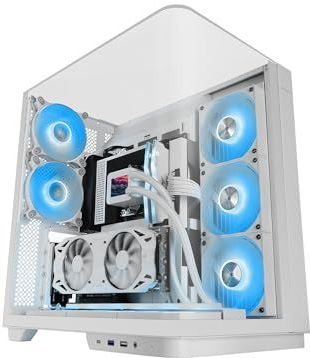Mars Gaming - MC-INFINIO - PC Behuizing - Zwart - Glas - ARGB Ventilatoren