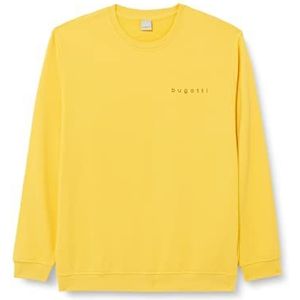 bugatti Heren 8650-35070 sweatshirt, geel-620, Regular, Geel-620, L
