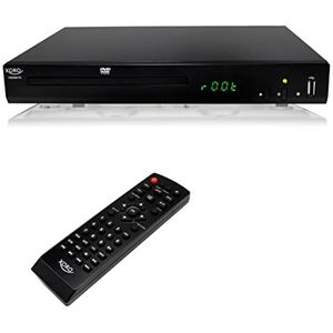XORO HSD 8470 - Multi-Rom MPEG-4 DVD-speler met USB 2.0 mediaspeler en HDMI-interface, upscaling tot 1080p, afstandsbediening, digitale audio-uitgang