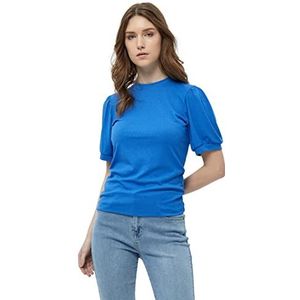 Minus Dames T-shirt van Johanna, 1530 Regatta Blauw, XXL