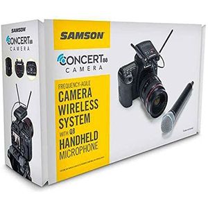 Wireless Concert 88. SAMSON Wireless System voor CONCERT88 handcamera (F)