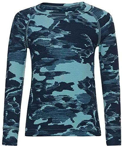 Odlo - Active Warm Eco Trend - Basislaagtop - Groen - Gerecycled Polyester