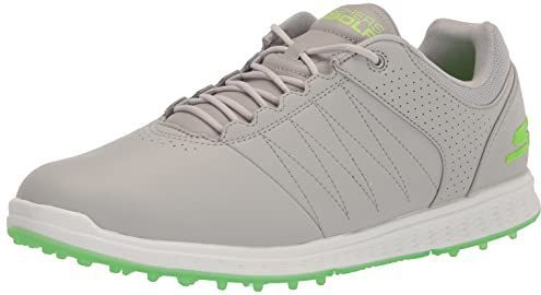 Skechers - Pivot - Golfschoen - Grijs limoen - Spikeless Design