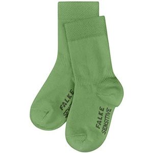 FALKE Uniseks-baby Sokken Sensitive B SO Katoen Met comfort tailleband 1 Paar, Groen (Lizzard Green 7486) nieuw - milieuvriendelijk, 50-56
