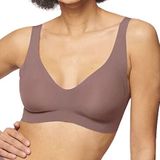 Sloggi dames Bustier Zero Feel Bralette EX, cacao, XS