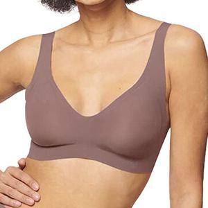 Sloggi dames Bustier Zero Feel Bralette EX, cacao, M