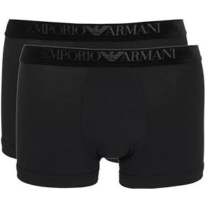 Emporio Armani - Velvet Logoband - Boxershorts - 2 Eenheden - 95% Katoen