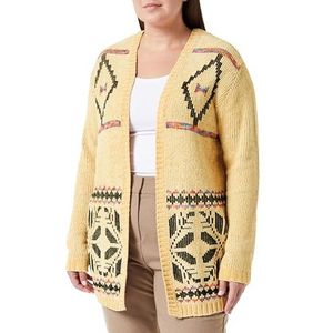 nascita Dames Cardigan 19009957-NA03, mosterd, XL/XXL, mosterd, XL/XXL